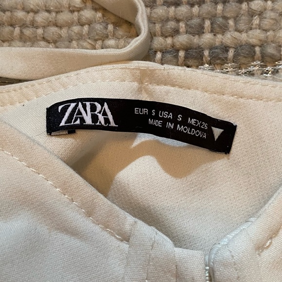 White Zara corset top - Picture 2 of 4